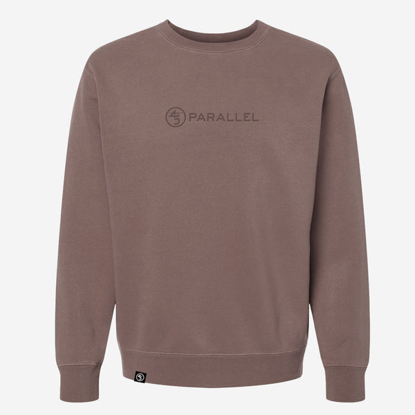 45th Parallel Embroidered Crew Sweatshirt