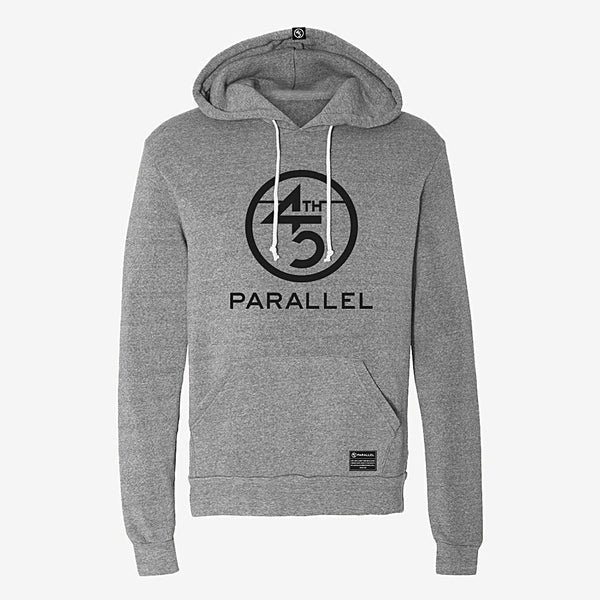 45th Parallel Eco Grey Classic Hoodie