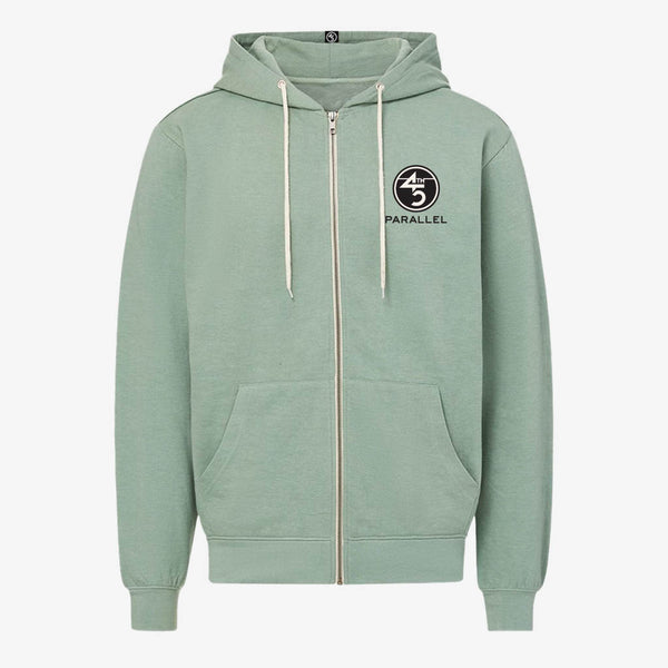 45th Parallel Retro Full Zip Hoodie