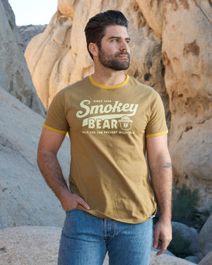 Smokey The Bear Script Tee