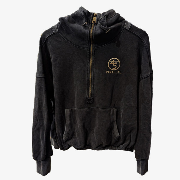45th Parallel Faded Quarter-zip Hoodie