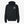 45th Parallel Standard Youth Hoodie in Midnight Black — front view with star ring badge