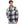 Long Sleeve Navy Plaid Jacket