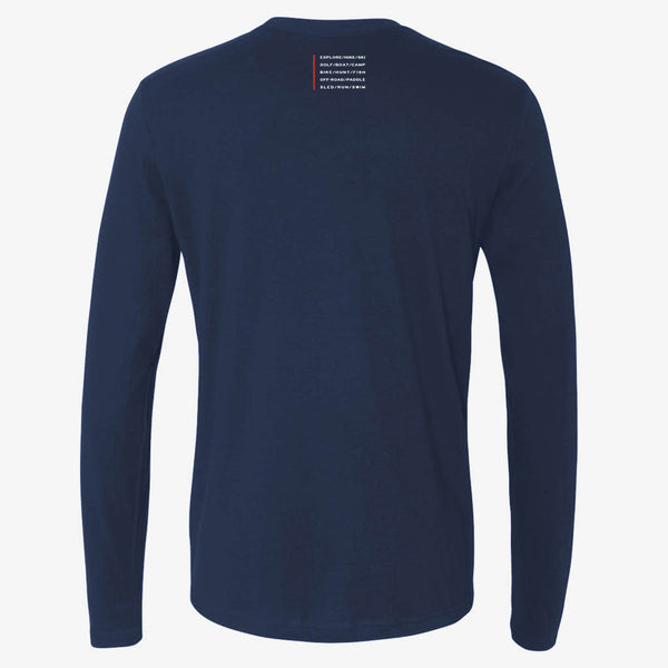 45th Life Long Sleeve Tagline Tee