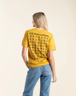 U.S. National Parks Unisex Short Sleeve Tee