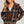 Plaid Wide Collar Knit Sweater