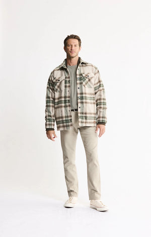 Sherpa Lined Wool Blend Jacket