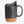 45th Parallel Cork Bottom Mug in Black front view