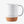 45th Parallel Cork Bottom Mug in White back view