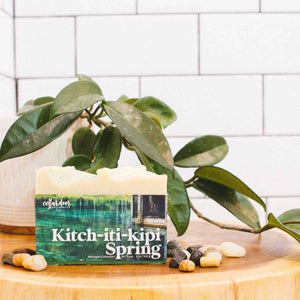 Cellar Door Soap in Kitch-iti-kipi Spring with river stones