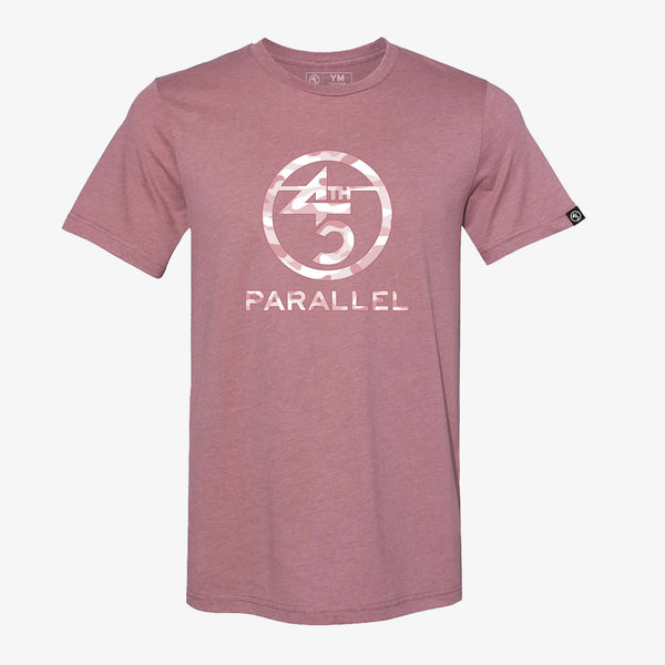 45th Parallel Youth Camo Logo Tee