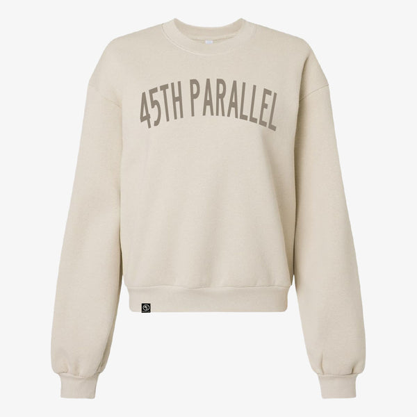 45th Parallel Cropped Collegiate Crew