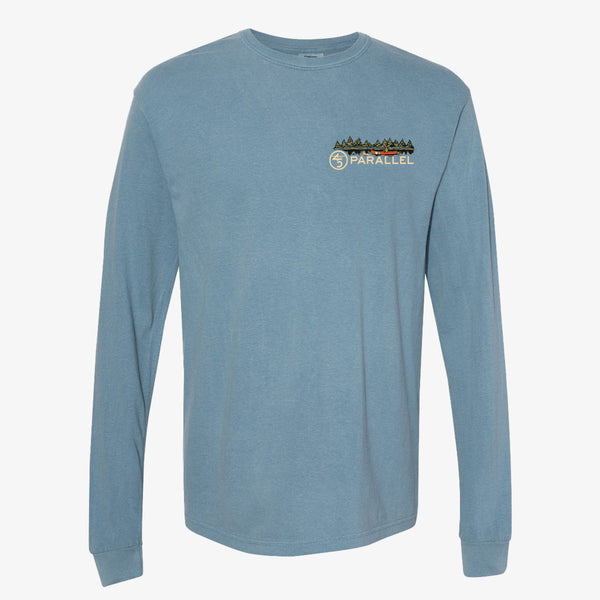 45th Parallel Long Sleeve Vintage Canoe Tee