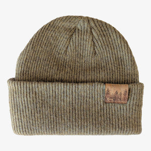 45th Parallel Merino Wool Trail Beanie in Mossy Ridge