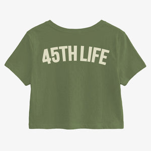 45th Life Cropped Tee