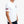 Freedom Star Badge Tee in Alpine White — close-up of 45th Parallel flag sleeve print