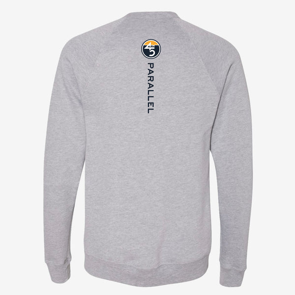45th Life Latitude Crew sweatshirt inspired by life along the 45th Parallel