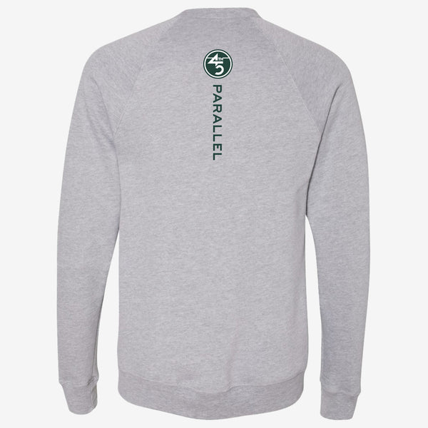 45th Life Latitude Crew sweatshirt inspired by life along the 45th Parallel