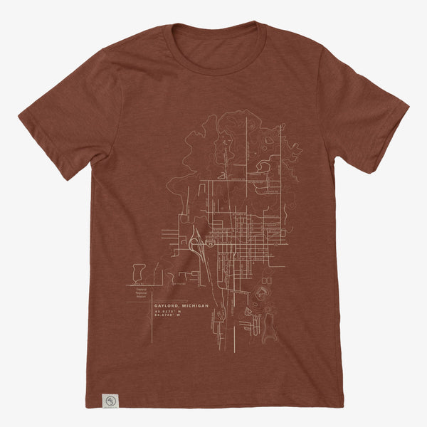 45th Parallel Topo Tee
