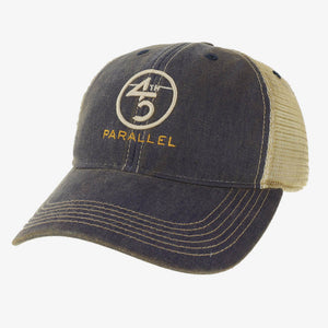 45th Parallel Small Fit Classic Embroidered Hat in Northwoods Plum