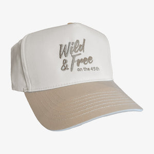 45th Parallel Wild and Free Cap in Bone