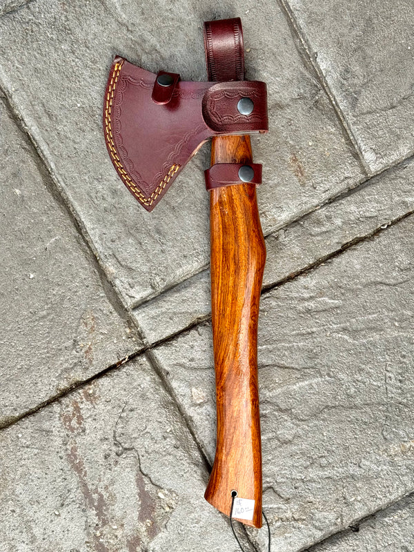 Damascus Steel Hatchet - Available In Store Only