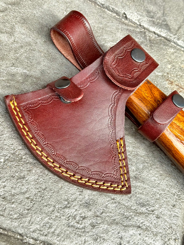 Damascus Steel Hatchet - Available In Store Only