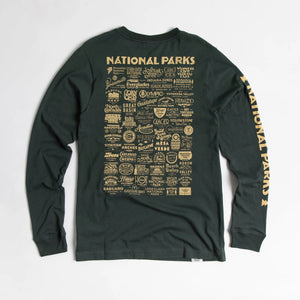 National Parks Long Sleeve Pocket Tee