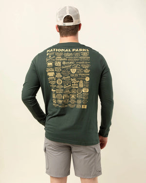 National Parks Long Sleeve Pocket Tee