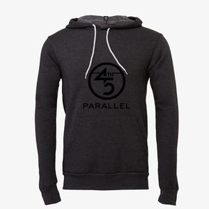 Classic Hoodie in Dark Grey Heather front view