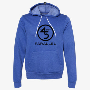 Classic Hoodie in Heather Columbia Blue front view