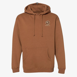 45th Parallel Premium Heavyweight Hoodie in Saddle