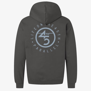 45th Parallel Tagline Hoodie