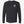 45th Parallel Long Sleeve Tagline Tee in Midnight Black front view