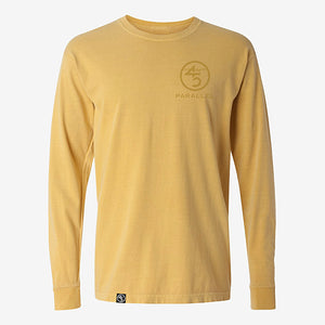 45th Parallel Long Sleeve Activity Tee in Golden Field front view