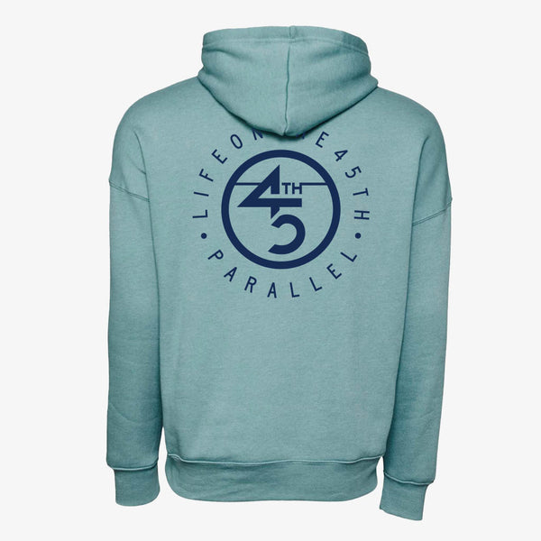 45th Parallel Tagline Hoodie