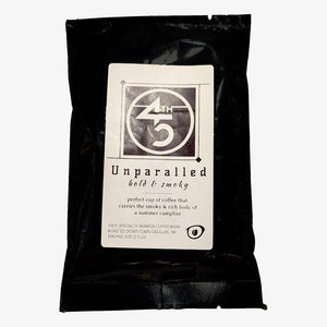 45th Parallel Unparalleled Bold and Smokey Coffee 2.5oz bag