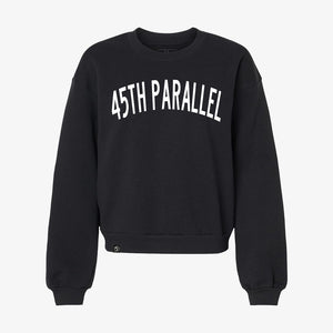 45th Parallel Cropped Collegiate Crew