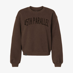 45th Parallel Cropped Collegiate Crew