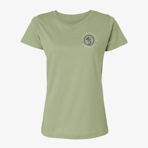 45th Parallel Women's Tagline Tee in Meadow