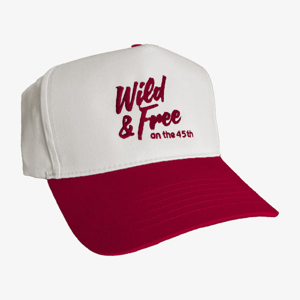 45th Wild and Free Cap
