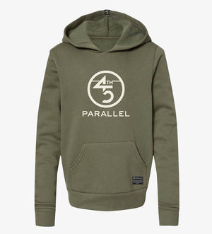 45th Parallel Youth Classic Hoodie in Mossy Ridge