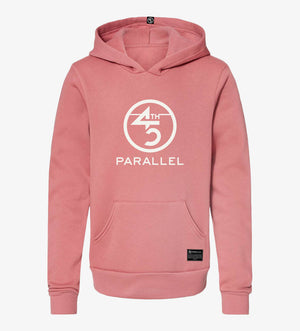 45th Parallel Youth Classic Hoodie in Wild Rose