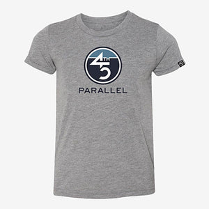 45th Parallel Youth Shield Tee in Fog