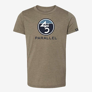 45th Parallel Youth Shield Tee in Trail Olive