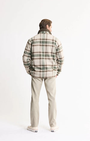 Sherpa Lined Wool Blend Jacket