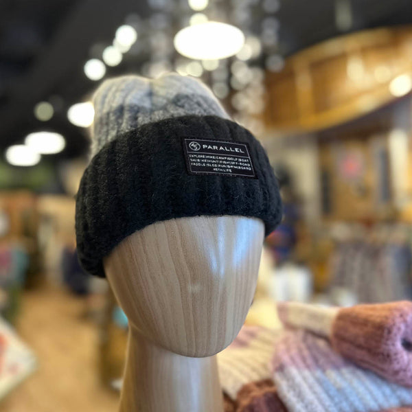 45th Color Block Knit Beanie