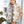 Aztec Printed Wool Like Jacquard Puffer Vest