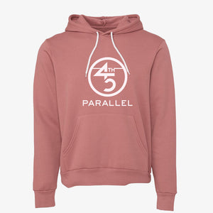 Classic Fleece Pullover Hoodie in Mauve — unisex outdoor hoodie XS-3XL