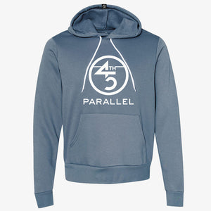Classic Fleece Pullover Hoodie in Steel Blue — unisex outdoor hoodie XS-3XL